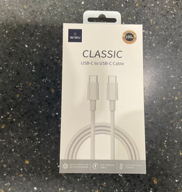 Classic Data Cable - USC-C to USB-C (100W ) Wi-C008