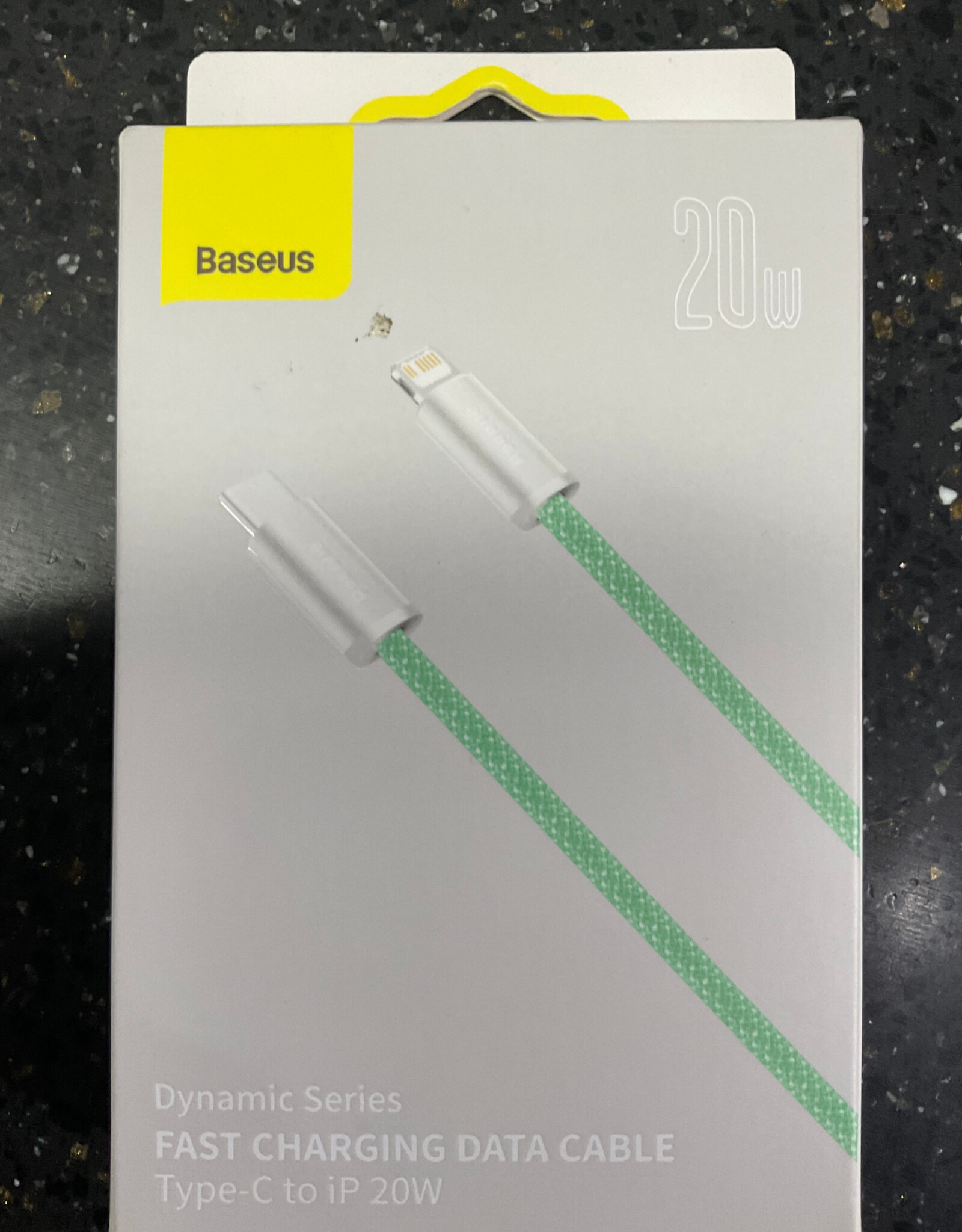 Baseus Display Fast Charging Data Cable Type-C to IP 20W 1m