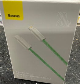Baseus Dynamic CHarging Data Cable Type- C to Lightening 20W Green