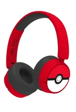 Pokémon Poke Ball Kids Wireless Headphones - Red