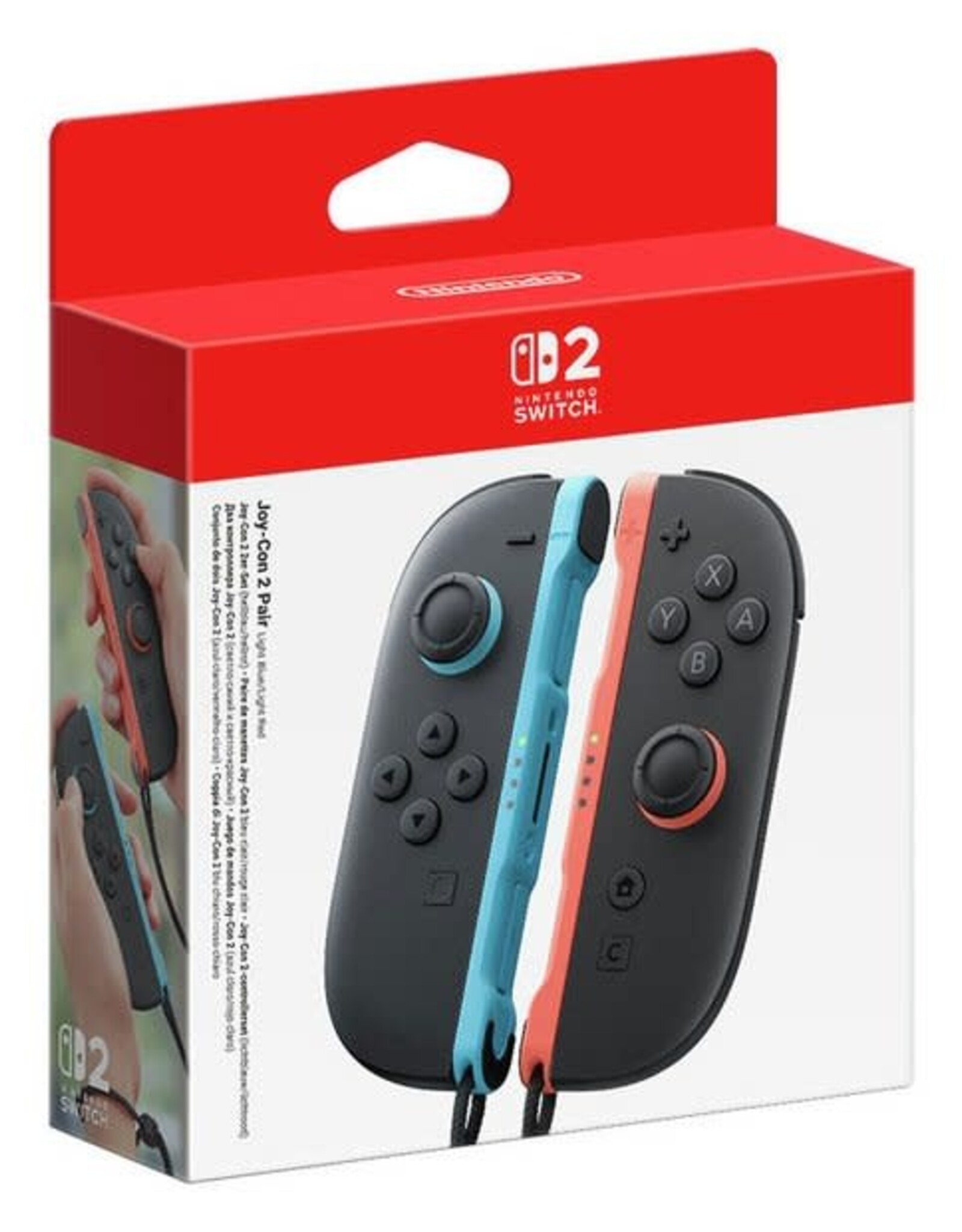 Nintendo Switch 2  Joy-Cons (Light Blue / Light Red)