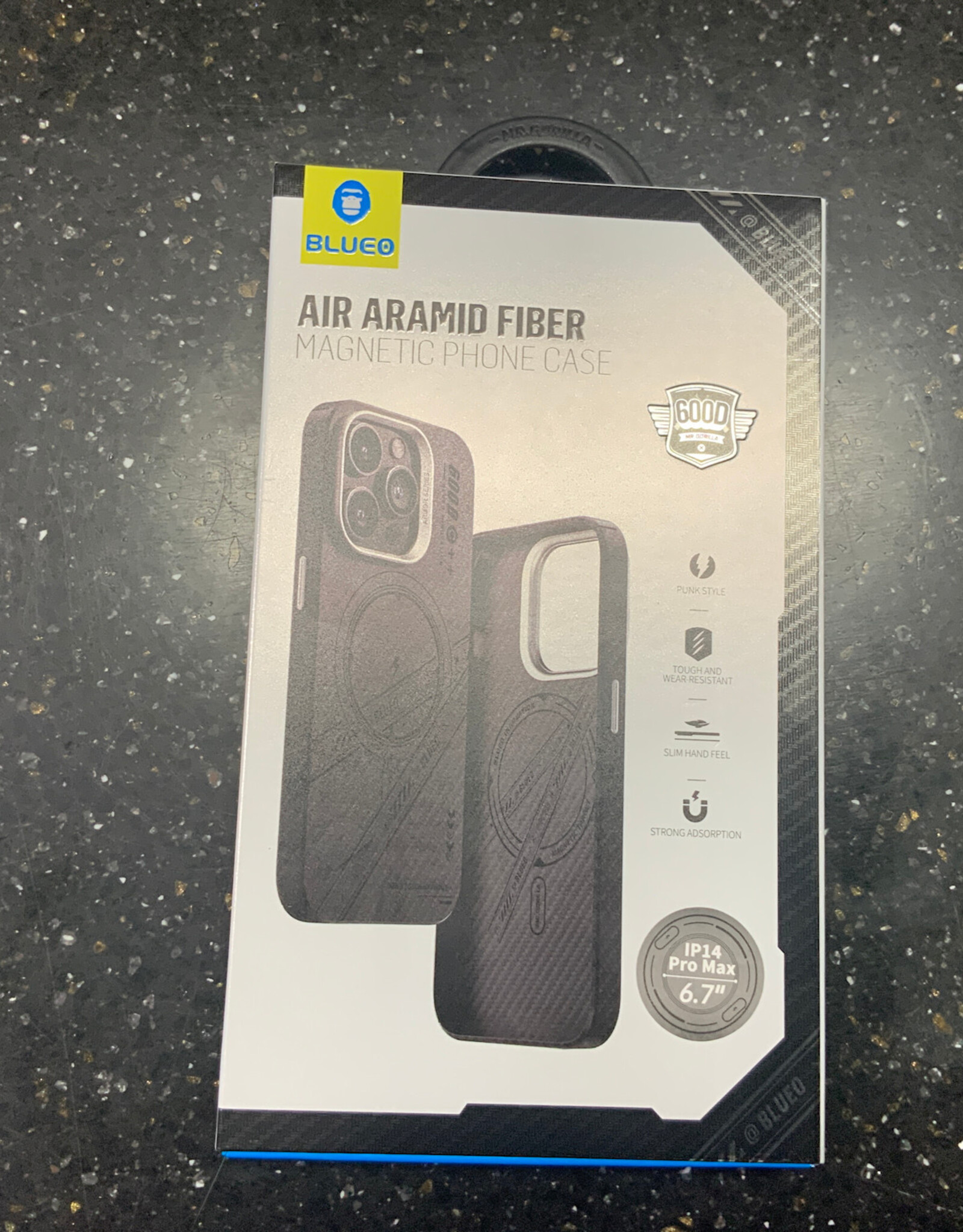 air aramid fiber magnetic phone case 14 pro max