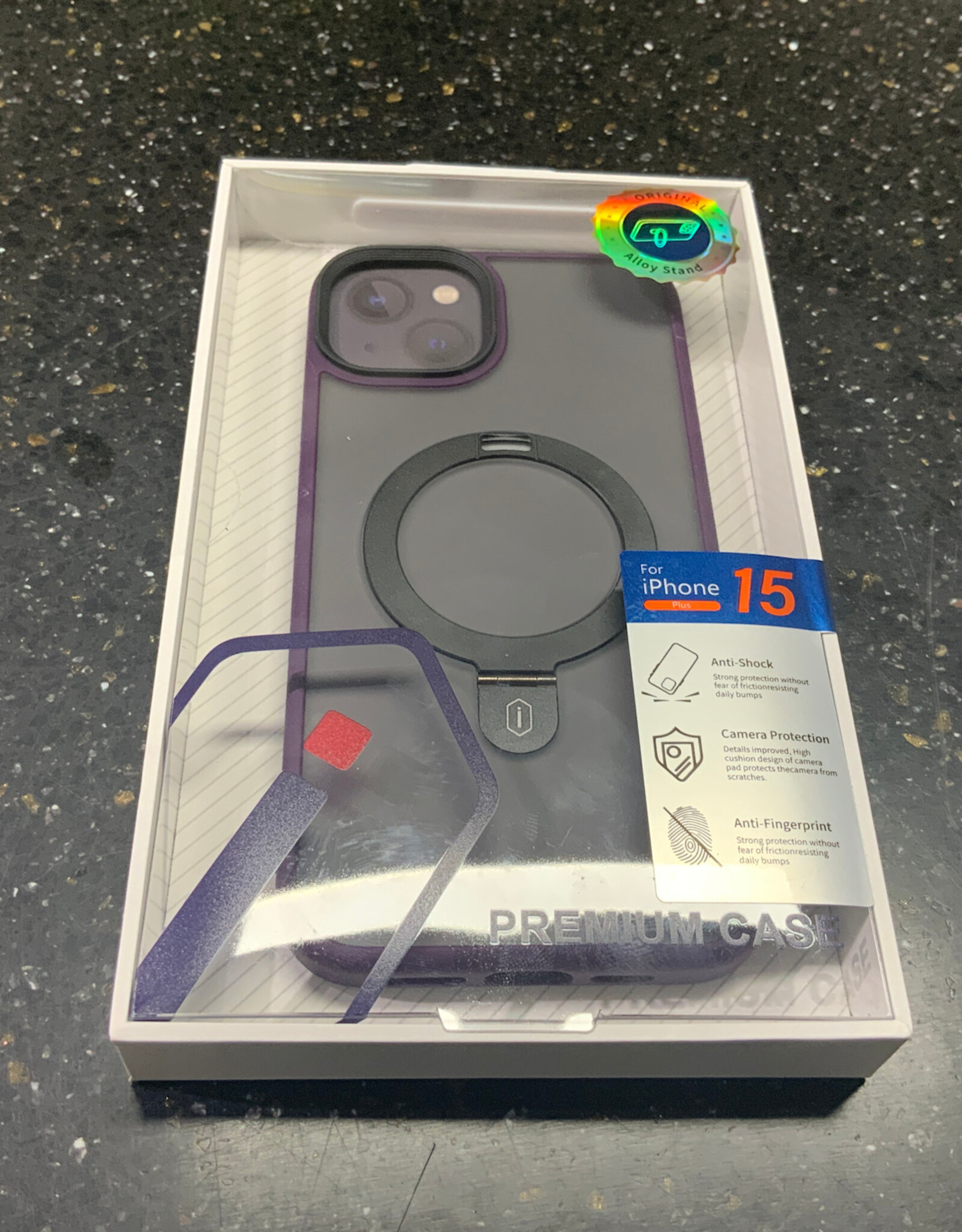 Wiwu purple 15 plus premium case
