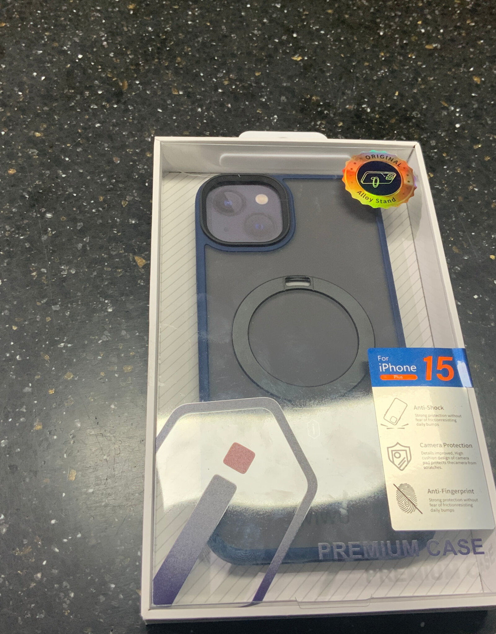 15 plus blue wiwu premium case