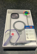 15 plus wiwu grey premium case