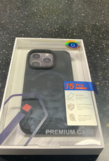 15 pro wiwu black premium case