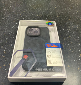 15 pro wiwu black premium case