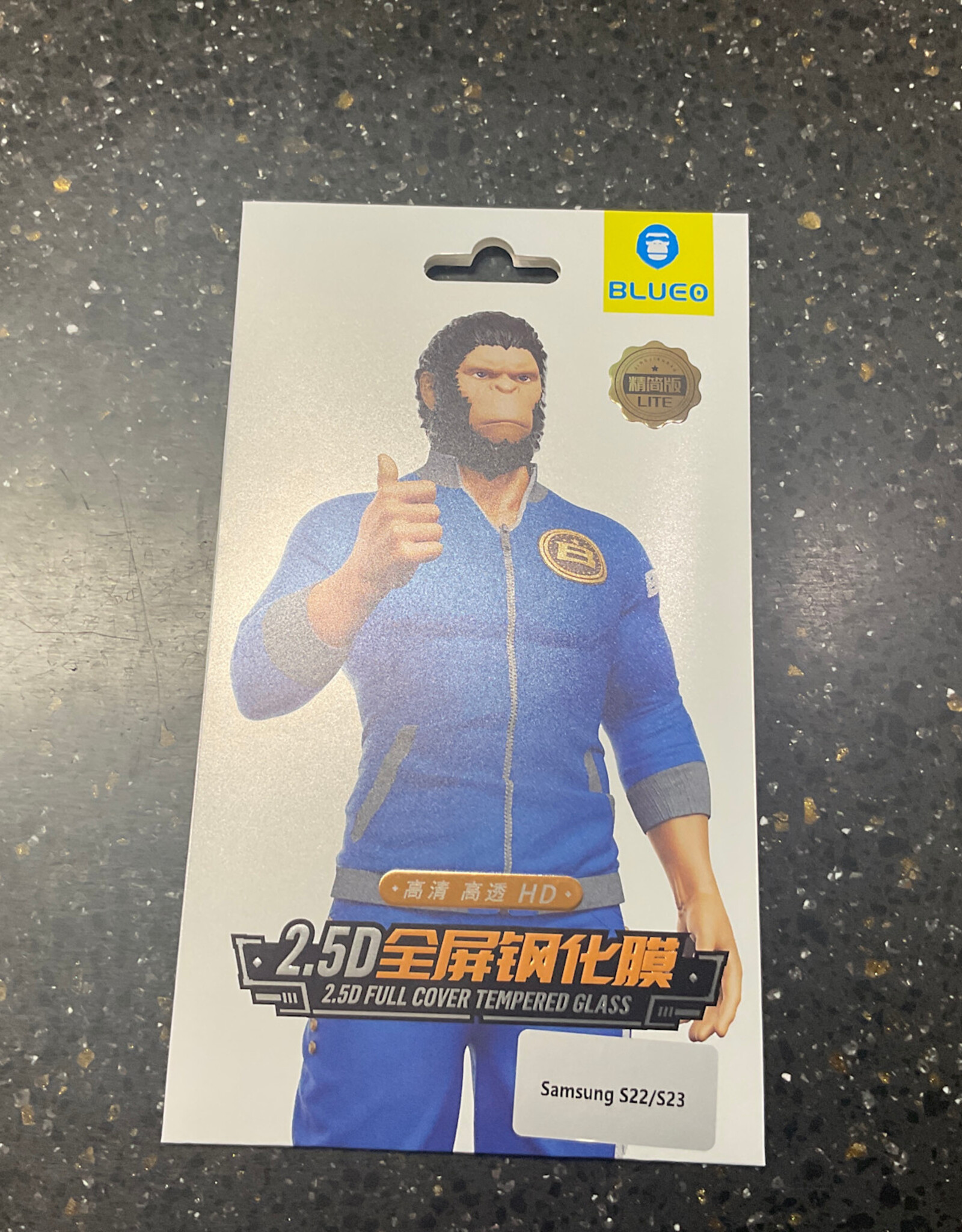 Blueo 2.5 full cover tempered glass screen protector Samsung S22/S23