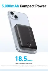 Anker 322 Mag-Go 5K mAh 7.5W Power Bank w/ Built-in Stand - Black