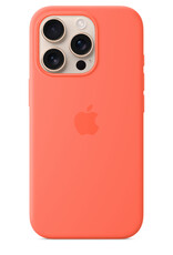 Liquid Silicone case with MagSafe Pop up window for iPhone 16 Pro