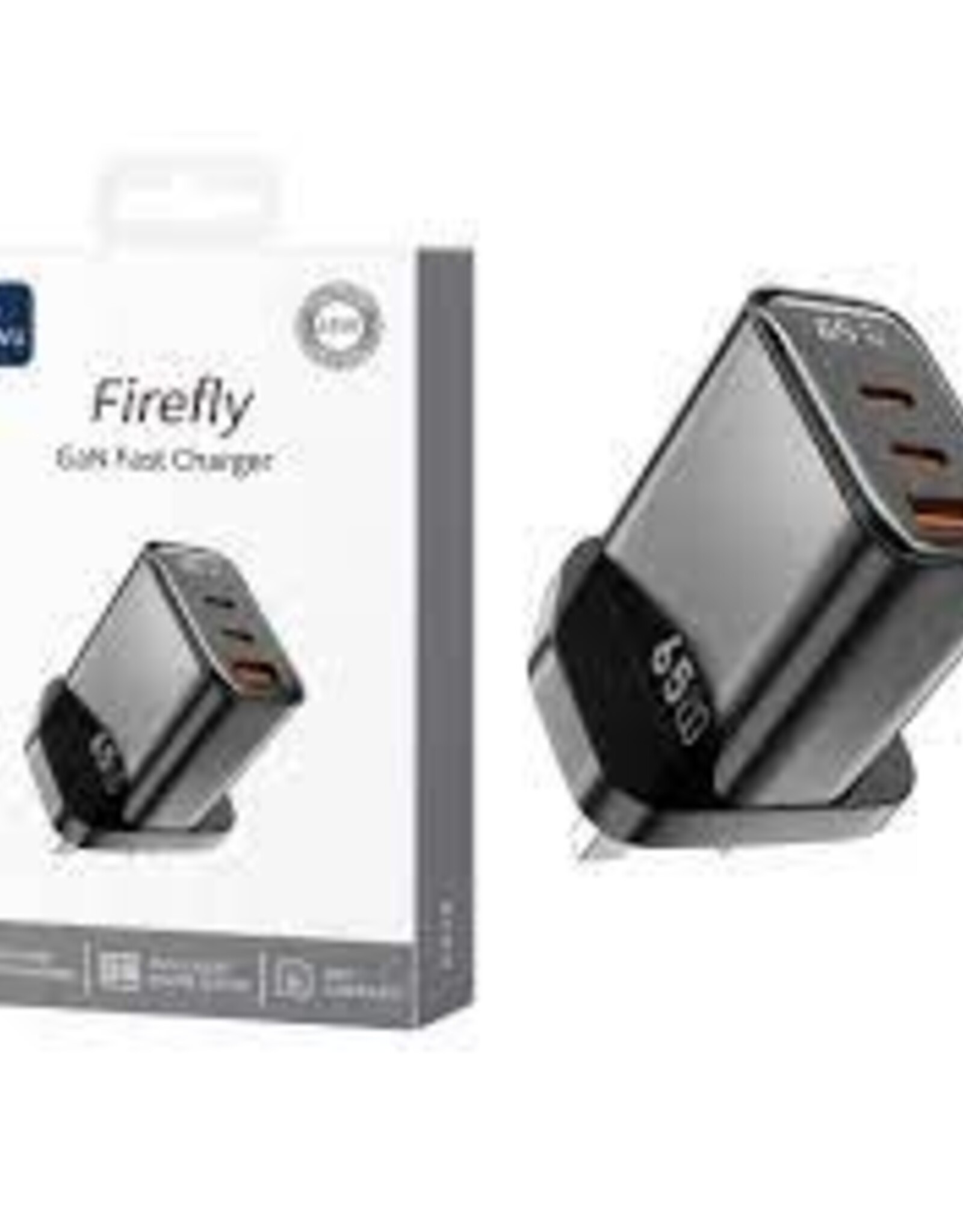 Wiwu Firefly 65W PD GaN Fast Charger Wi-G010 CN