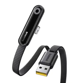 Baseus MVP 3 Fast charging cable USB-A to iP 2.4A Cosmic Black (2M)