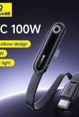 Baseus MVP 3 fast charging cable USB-C to USB-C 100W Cosmic Black (1M)