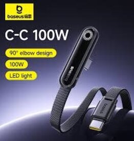 Baseus MVP 3 fast charging cable USB-C to USB-C 100W Cosmic Black (1M)