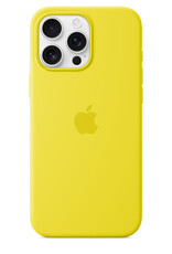 Liquid Silicone case with MagSafe Pop up window for iPhone 16 Pro Max Star Fruit