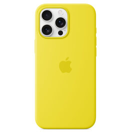 Liquid Silicone case with MagSafe Pop up window for iPhone 16 Pro Max Star Fruit