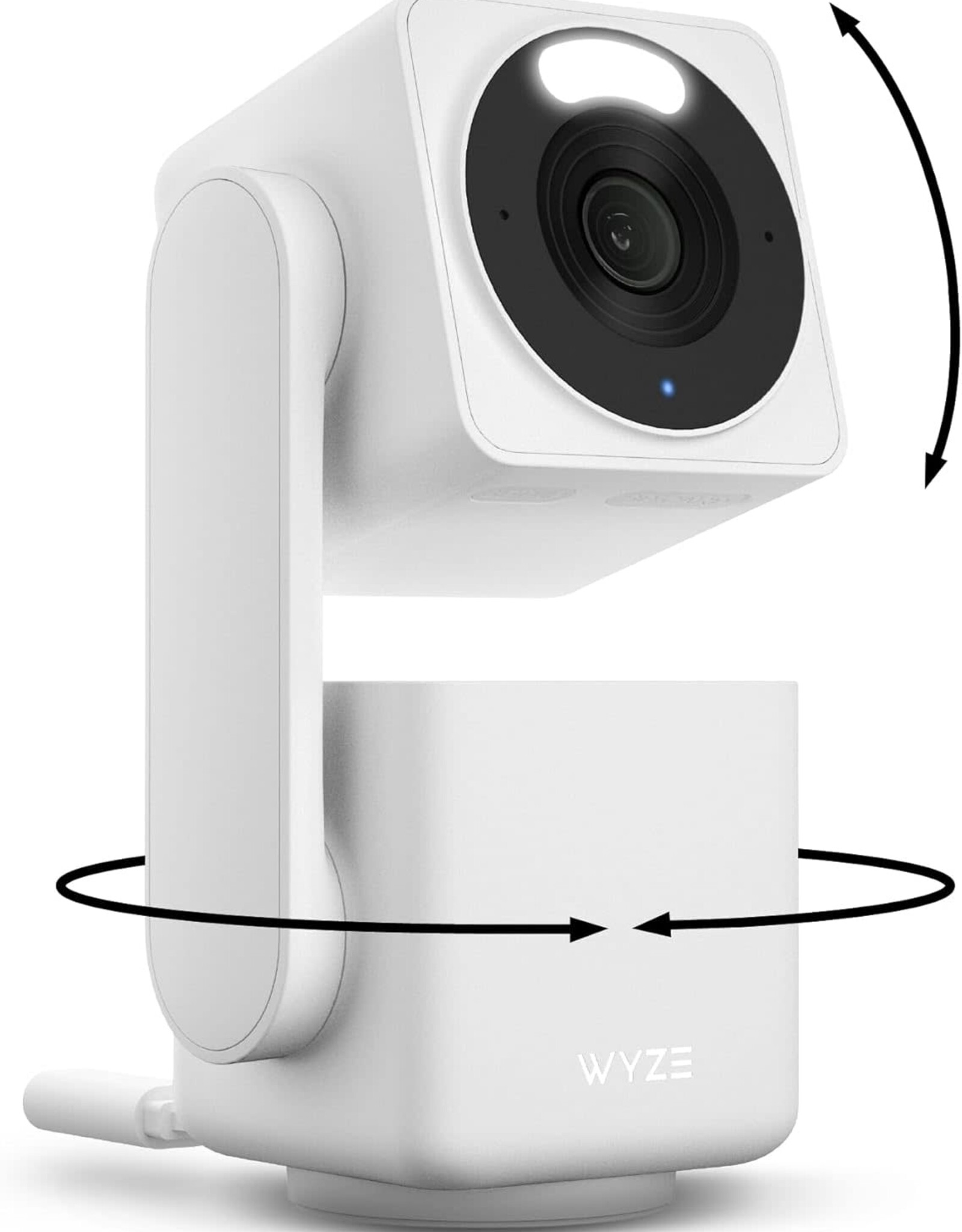WYZE CAM PAN V4 – 4K SMART SECURITY CAMERA – AI INDOOR/OUTDOOR – COLOR NIGHT VISION – 360° PAN/TILT/8X DIGITAL ZOOM – 2.4G/5G – WORKS WITH ALEXA & GOOGLE ASSISTANT – HOME, BABY & PET MONITORING