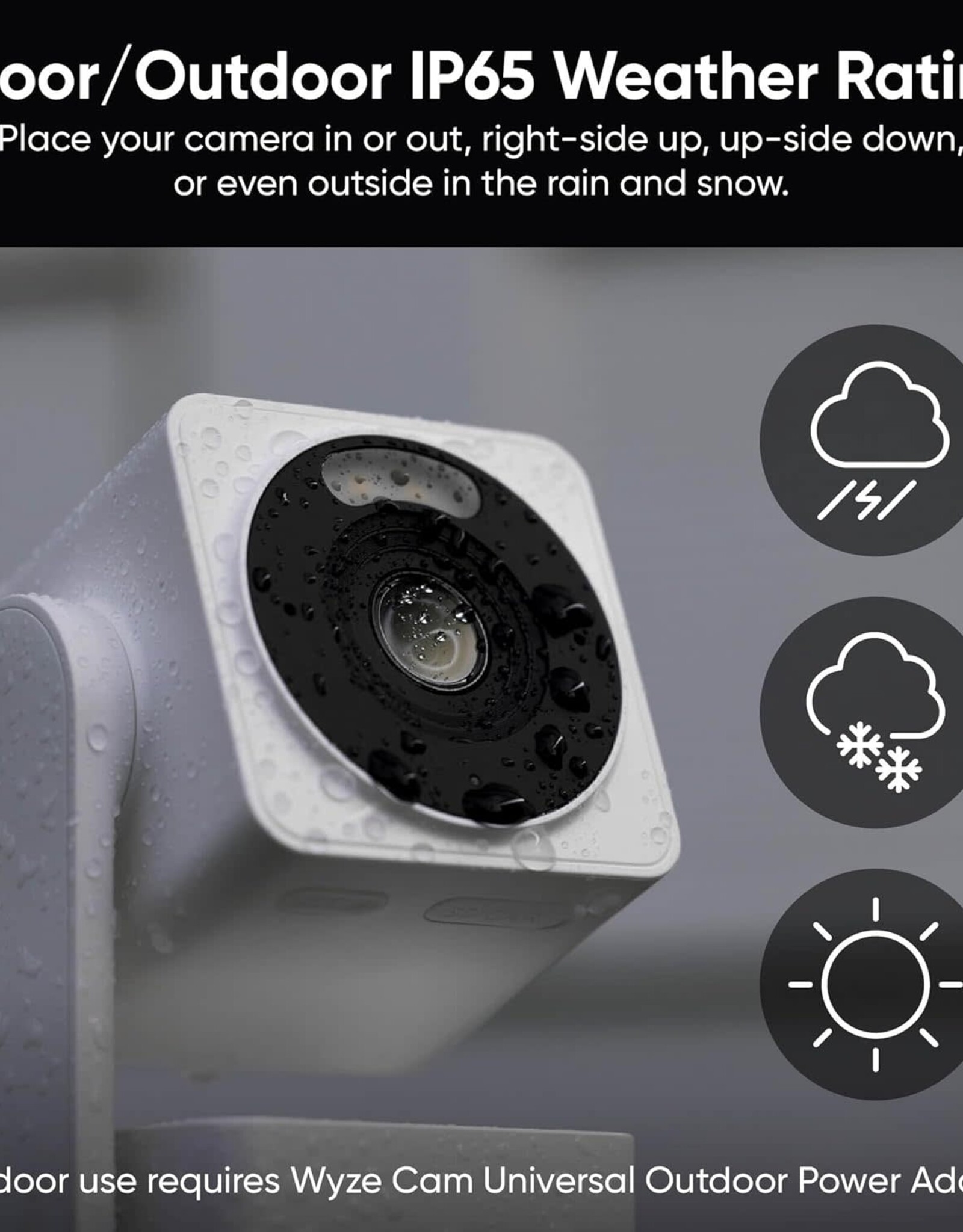 WYZE CAM PAN V4 – 4K SMART SECURITY CAMERA – AI INDOOR/OUTDOOR – COLOR NIGHT VISION – 360° PAN/TILT/8X DIGITAL ZOOM – 2.4G/5G – WORKS WITH ALEXA & GOOGLE ASSISTANT – HOME, BABY & PET MONITORING