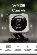 WYZE CAM V4 – 2.5K QHD WIFI INDOOR/OUTDOOR SMART SECURITY CAMERA – MOTION SPOTLIGHT & SIREN – COLOR NIGHT VISION – 2-WAY AUDIO – PET/BABY MONITOR – WORKS WITH ALEXA & GOOGLE