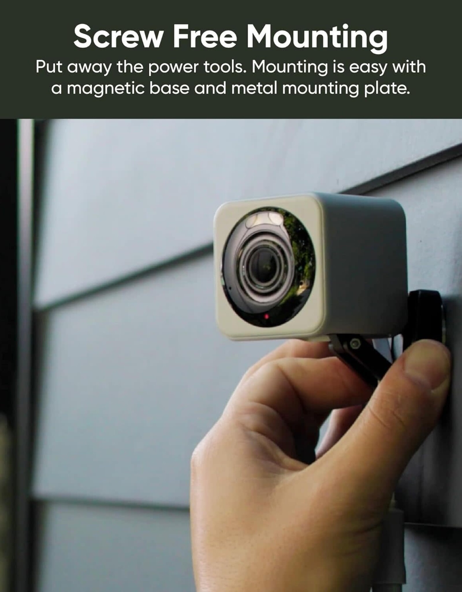 WYZE CAM V4 – 2.5K QHD WIFI INDOOR/OUTDOOR SMART SECURITY CAMERA – MOTION SPOTLIGHT & SIREN – COLOR NIGHT VISION – 2-WAY AUDIO – PET/BABY MONITOR – WORKS WITH ALEXA & GOOGLE