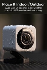 WYZE CAM V4 – 2.5K QHD WIFI INDOOR/OUTDOOR SMART SECURITY CAMERA – MOTION SPOTLIGHT & SIREN – COLOR NIGHT VISION – 2-WAY AUDIO – PET/BABY MONITOR – WORKS WITH ALEXA & GOOGLE