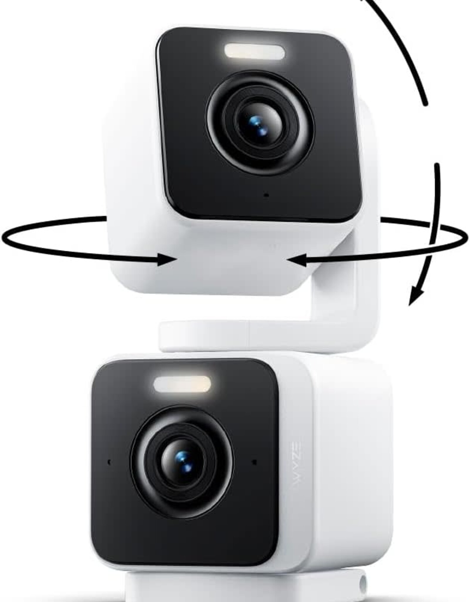 WYZE DUO CAM PAN – INDOOR/OUTDOOR IP65 – 2K SMART SECURITY CAMERA – 360° PAN/TILT – COLOR NIGHT VISION – COMPATIBLE WITH ALEXA & GOOGLE ASSISTANT