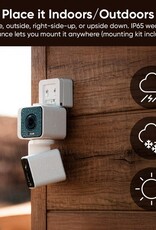 WYZE DUO CAM PAN – INDOOR/OUTDOOR IP65 – 2K SMART SECURITY CAMERA – 360° PAN/TILT – COLOR NIGHT VISION – COMPATIBLE WITH ALEXA & GOOGLE ASSISTANT