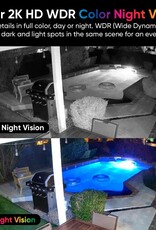 WYZE DUO CAM PAN – INDOOR/OUTDOOR IP65 – 2K SMART SECURITY CAMERA – 360° PAN/TILT – COLOR NIGHT VISION – COMPATIBLE WITH ALEXA & GOOGLE ASSISTANT