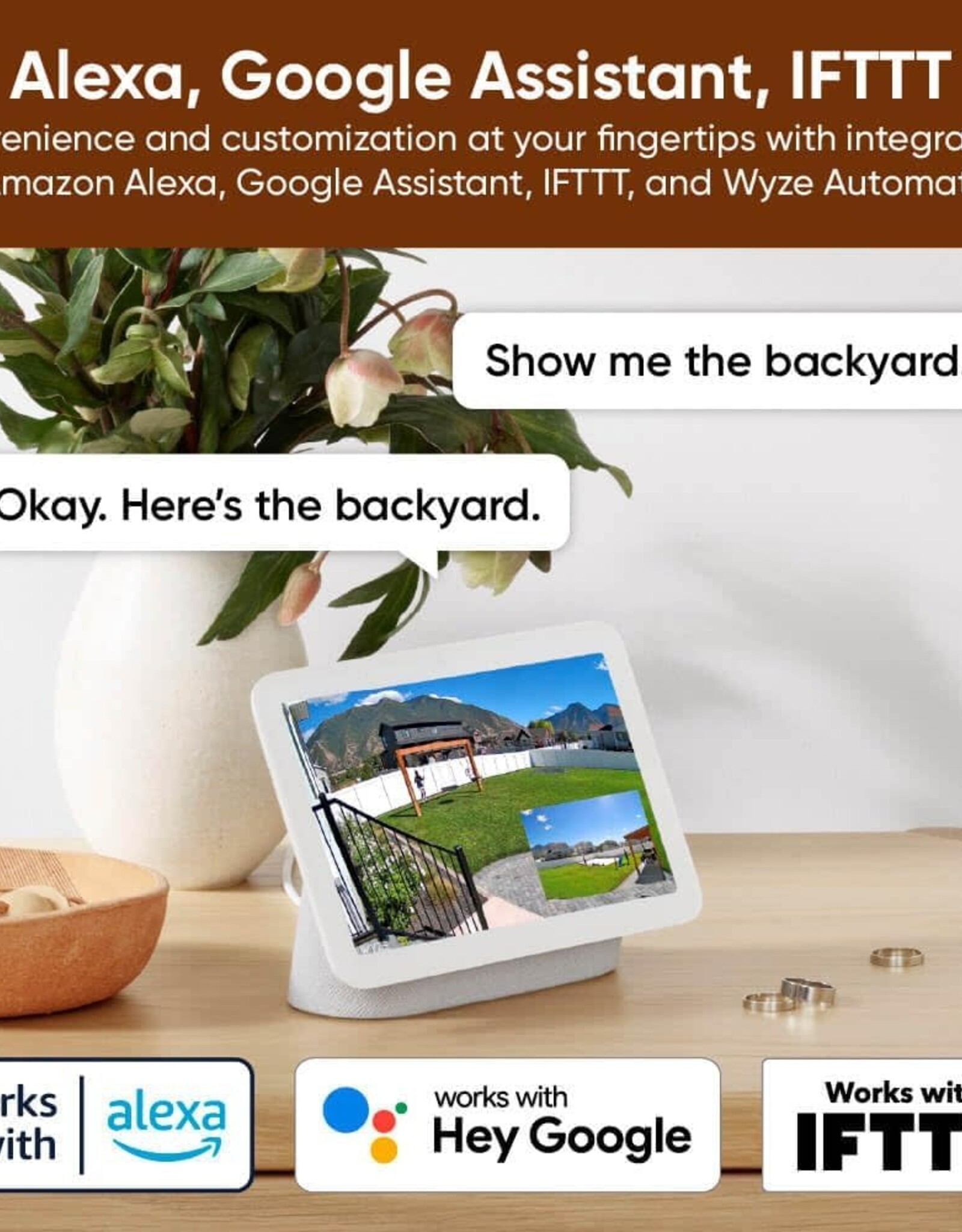 WYZE DUO CAM PAN – INDOOR/OUTDOOR IP65 – 2K SMART SECURITY CAMERA – 360° PAN/TILT – COLOR NIGHT VISION – COMPATIBLE WITH ALEXA & GOOGLE ASSISTANT