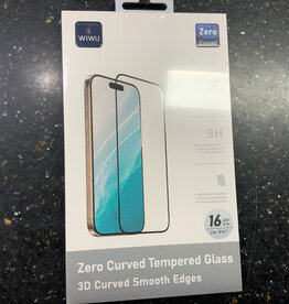 3D Zero HD Tempered Glass iPhone 16/15/14pro