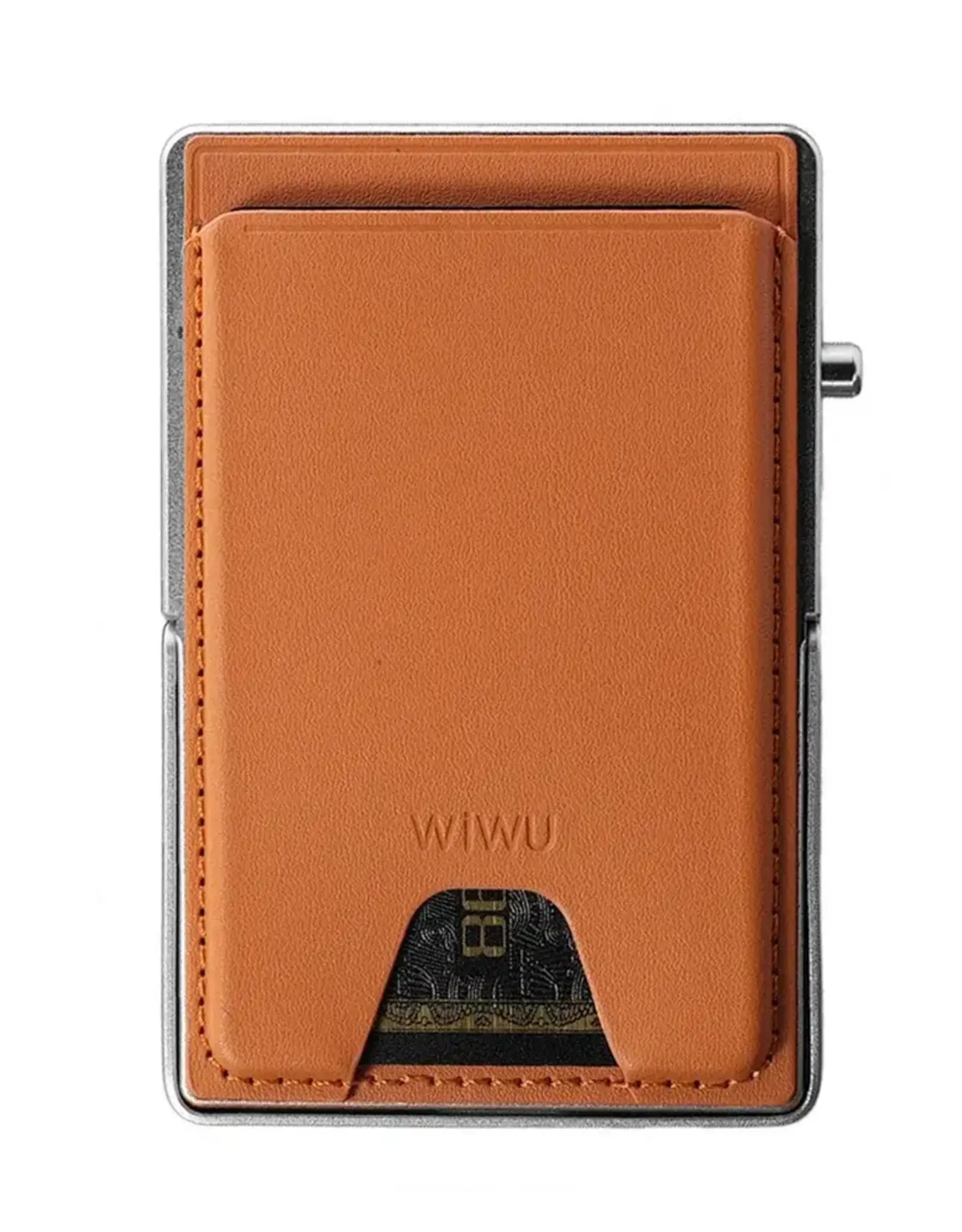 Regal MagSafe Stand Card Holder Wi-SE006 Brown