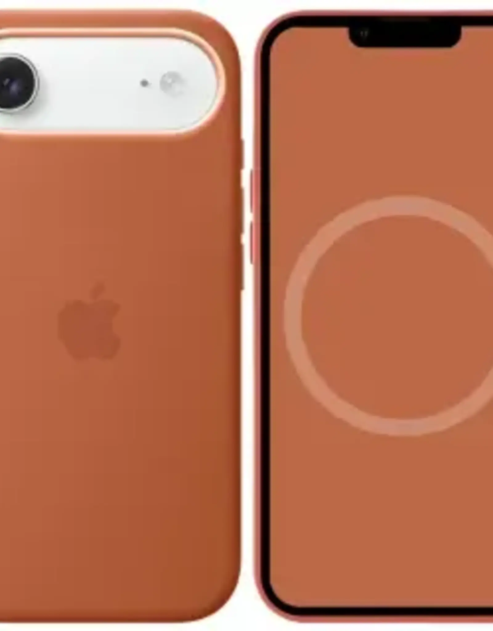 iPhone 17 Air Silicone Case with MagSafe Terra Cotta