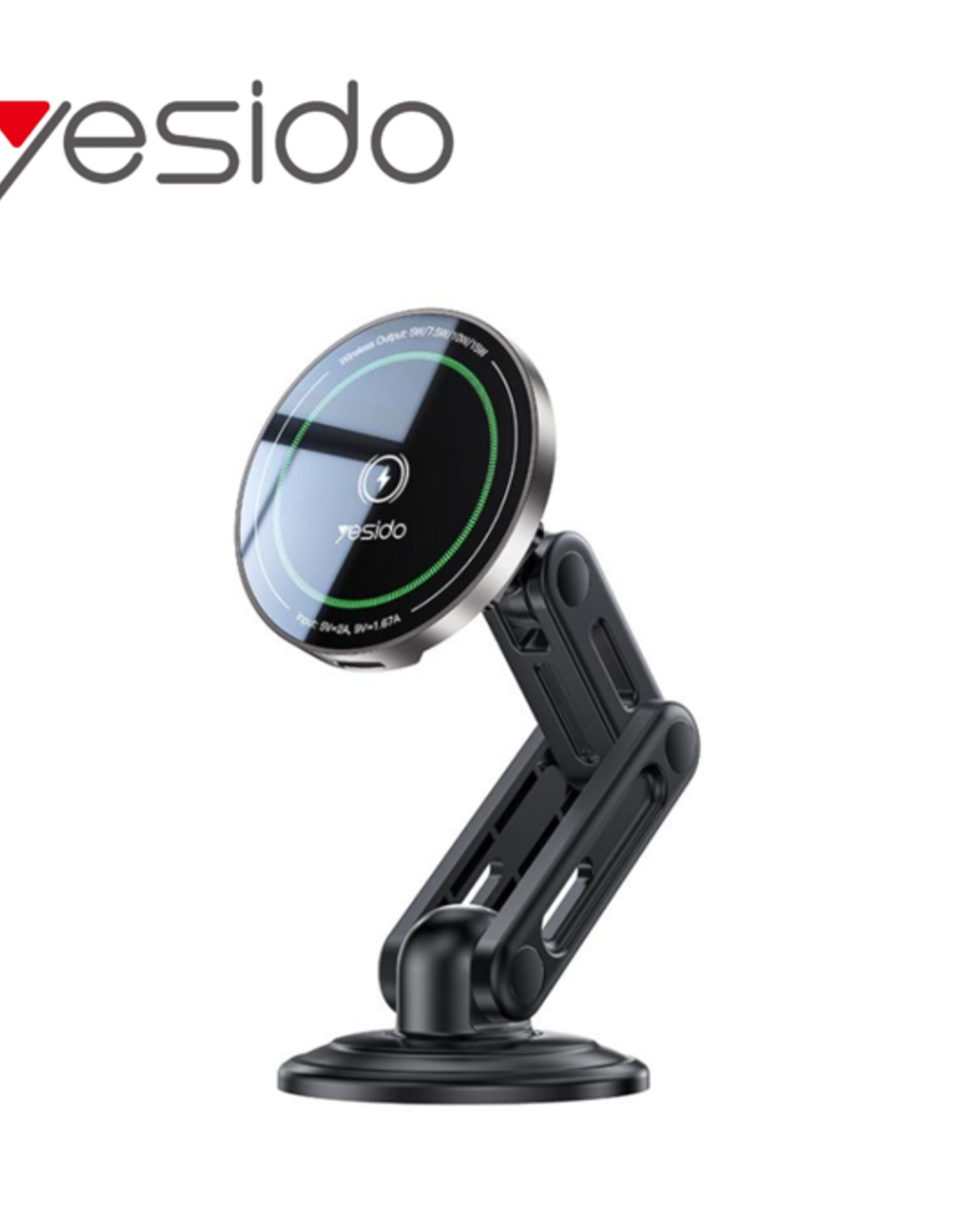 Yesido Wireless Charging Magnetic Phone Holder