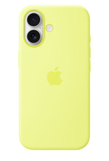 iPhone 17 Air Silicone Case with MagSafe Neon Yellow