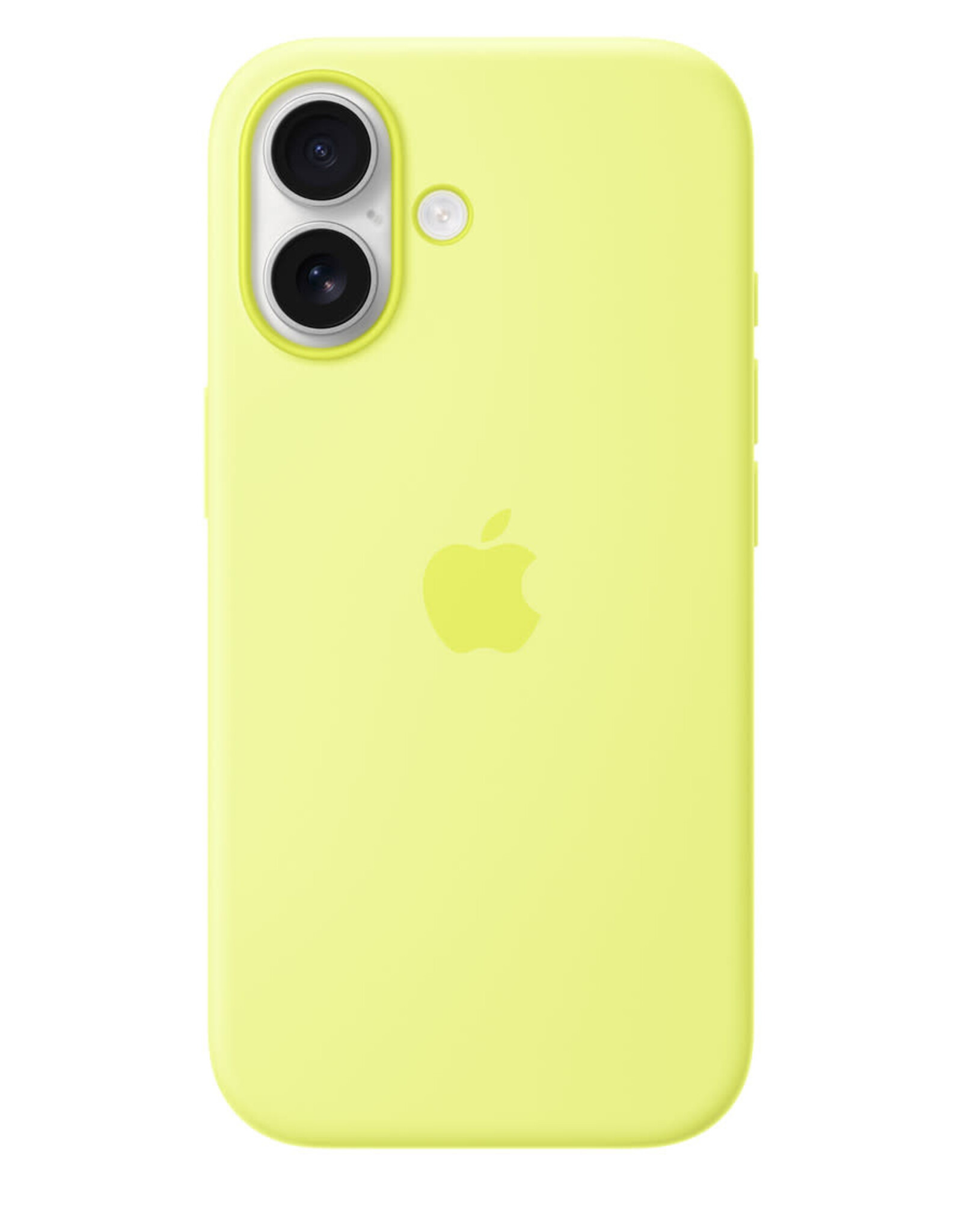 iPhone 17 Air Silicone Case with MagSafe Neon Yellow