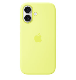 iPhone 17 Air Silicone Case with MagSafe Neon Yellow