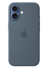 iPhone 17 Air Silicone Case with MagSafe Anchor Blue