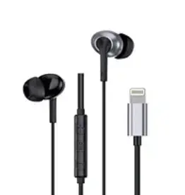 Lightning Stereo Wired Earbuds EB319 - Black