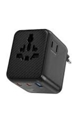 25W Warrior GaN Universal Adapter 3xUSB-C 2xUSB-A