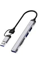 Zolo 5 in 1 USB C/USB A Hub