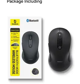 Baseus Wireless Ergonomic Design Single Moon  Mouse  Black