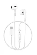 Type C Stereo Wired Earbuds EB314 - White