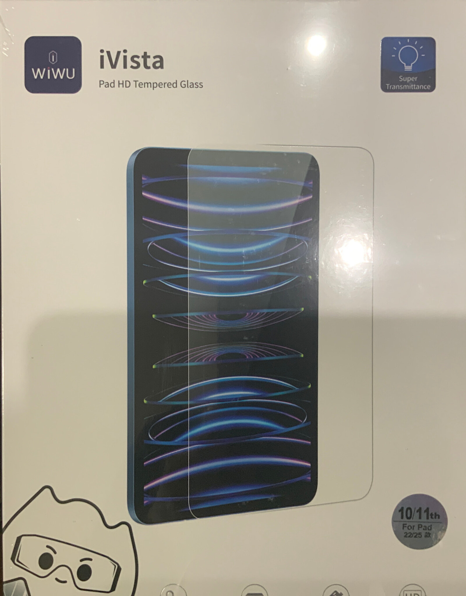 iVista Tempered Glass Protector 10th (10.9”, 2022) & 11th (11” 2025)