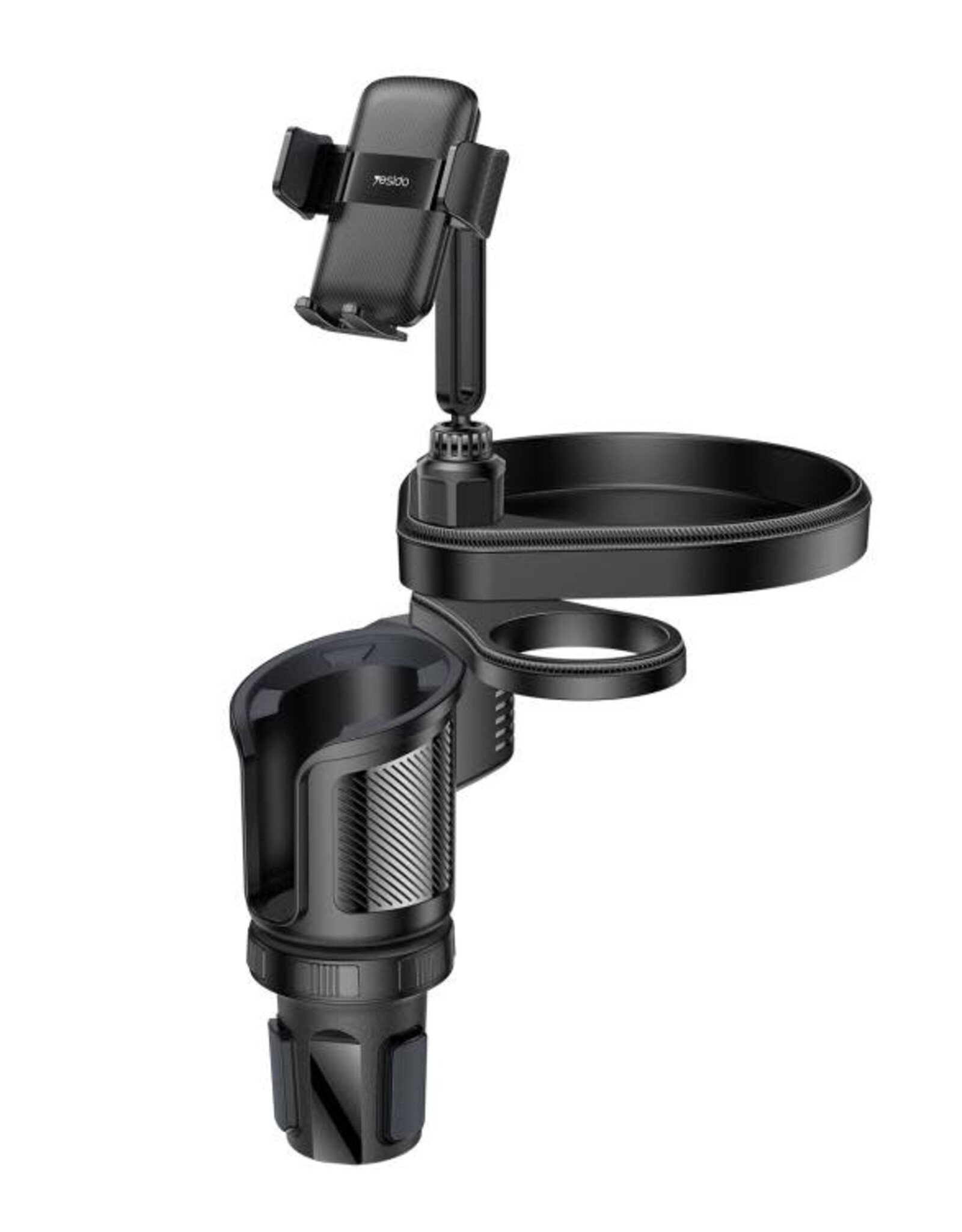 Yesido 4 in 1 Multifuntional Car Cup Holder Tray Stand C274