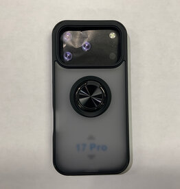 (C) Case iPhone 17 Pro Max Black & Grey