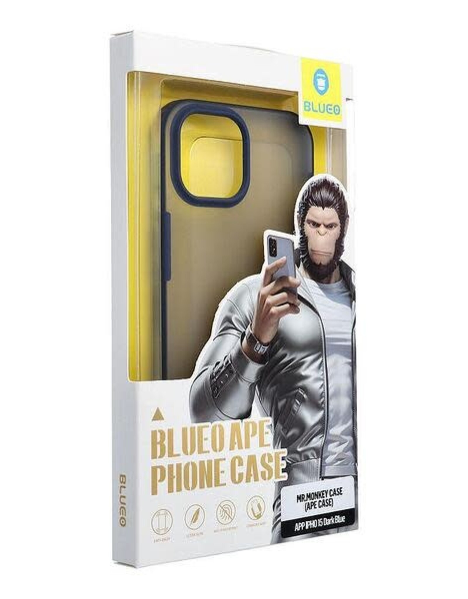 Blueo BLUEO Ape Phone Case Black Trim 15 Series
