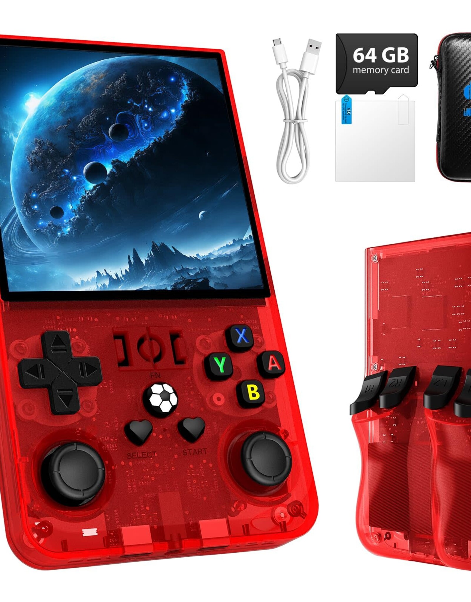 R36 Max  4in Screen 128GB (Red)