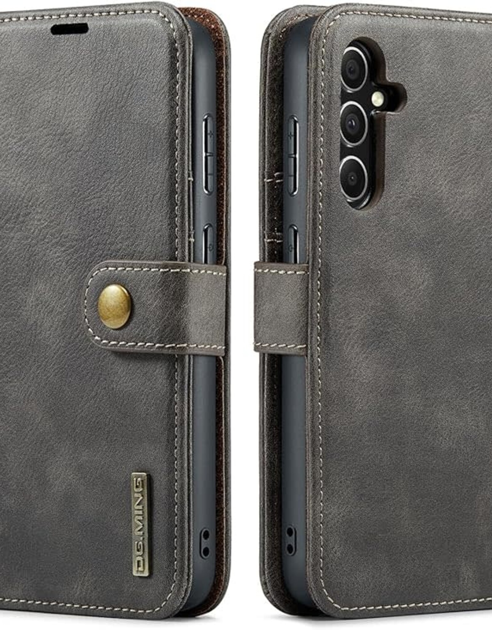 DG.MING Wallet Case S26 Plus Grey