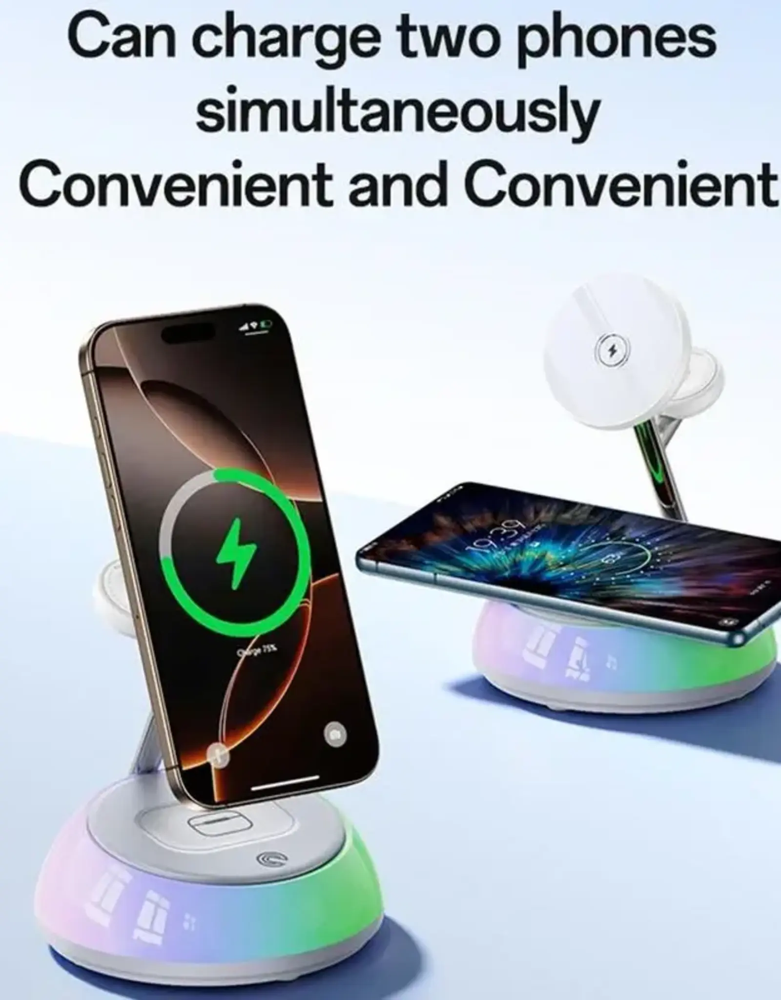 3 IN 1 Wireless Charger Light
