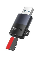 OTG USB-A to TF Card Reader